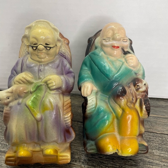 Other - Vintage Retirement Fund blow mold piggy banks.Hong Kong. Used.